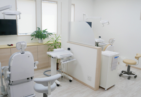 船橋市浜町・いいじま歯科・診療室